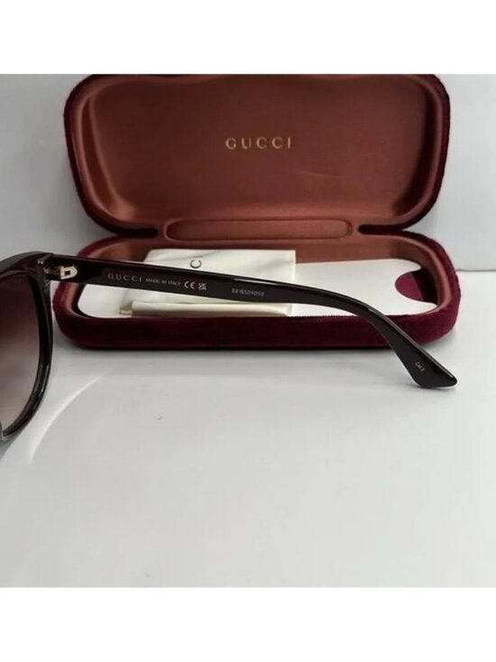 GUCCI GG0636sk 003 WOMENS CAT EYE BROWN BROWN BROWN FASHION DESIGNER EYEWEAR main image 10